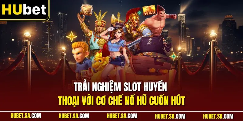 Trải nghiệm slot huyền thoại với cơ chế nổ hũ cuốn hút